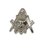  франкмасон compass G Mark Skull череп серебряный цвет тайное общество LFE1851 свободный me-son каркас 
