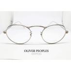 ショッピング眼鏡 日本製 OLIVER PEOPLES 正規品 眼鏡フレーム OV7957-BC M-4 雅 47□20 マットシルバー メタル ラウンド オリバーピープル