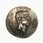  копия монета голубой tastena Rius короткий . Древний Рим серебряная монета монета монета античный амулет и т.п. RM30