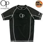  мужской Rush Guard o-pi-UV cut короткий рукав UPF50+ плавание одежда футболка стандартный Logo ультрафиолетовые лучи меры выгоревший на солнце участок предотвращение OP 513482