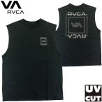  Roo ka мужской Rush Guard RVCA майка UV cut UPF50+ безрукавка вода суша обе для Hybrid LUKA BF041879