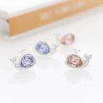 Yahoo! Yahoo!ショッピング(ヤフー ショッピング)送料無料 即納 セール スワロフスキークジラモチーフピアス/SWAROVSKI ピアス/SVR925ポスト