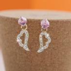 Yahoo! Yahoo!ショッピング(ヤフー ショッピング)送料無料 即納 セール スワロフスキーウィング羽モチーフピアス/SWAROVSKI ピアス/SVR925ポスト