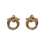 FERRAGAMO フェラガモ ツイストガンチーニピアス イヤリング GANCINI GANCIO 760671 765593 ゴールド