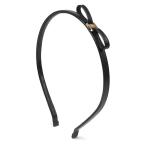 FERRAGAMO フェラガモ ミニリボンカチューシャ ヘアバンド LADIES' BIJOUX HAIR ACCESSORIES 340462 791471 ブラック