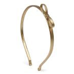 FERRAGAMO フェラガモ ミニリボンカチューシャ ヘアバンド LADIES' BIJOUX HAIR ACCESSORIES 340462 791485 ゴールド