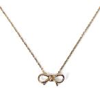 FERRAGAMO フェラガモ リボン チェーンネックレス BOW 760951 791136 ゴールド