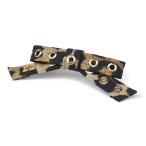GANNI ガニー レオパード バレッタ ヘアアクセサリー ヒョウ柄 リボンモチーフ Leopard Eyelet Bow Barrette A6656