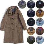 ショッピングダッフル LONDON TRADITION ロンドントラディション M11 LT01 LT60 レディースダッフルコート LADIES DUFFLE COAT メルトン ロング丈 ウール チェック