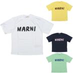 ショッピングマルニ MARNI マルニ レディース ロゴ半袖Tシャツ クルーネック THJET49EPH-USCS11