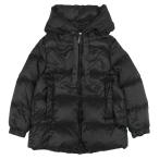 ショッピングキャンバス MAX MARA THE CUBE マックスマーラ ザ・キューブ SEIA テクニカルキャンバス ダウンジャケット 009 NERO フード セイA