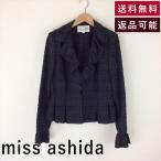 ミスアシダ miss ashida セットアップ チェック柄 ジャケット フリル セット D0224S028-D0311 20212 中古 古着