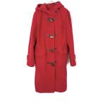  ef-de ef-de полупальто "даффл коут" длинное пальто "в елочку" потускнение цвет оттенок красного красный бесплатная доставка h1227n0350 б/у б/у одежда бренд б/у одежда DB