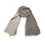 ショッピングヴィトン ルイヴィトン LOUIS VUITTON ストール ショール シルク 透け感 モノグラム グレージュ 送料無料 i0627aq009208 中古 古着 ブランド古着DB