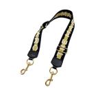 マークジェイコブス MARC JACOBS ショルダーストラップ ロゴ ラメ ゴールド 黒 白 送料無料 i0724lq00722 中古 古着 ブランド古着DB