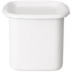 野田琺瑯保存容器ホーロースクエアL...