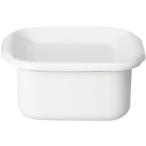 野田琺瑯保存容器ホーロースクエアS...