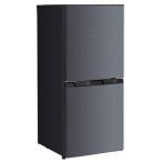 ショッピング冷凍庫 MAXZEN 121Lファン式冷凍冷蔵庫/JR121HM01GR グレー/121L