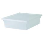 DCMブランド 重なるフタ付きボックス/小 27x34.7x9.5cm