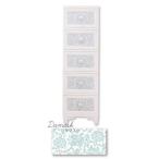 リルデココ ドレスチェンジチェストDPC5段　DPC-05-DS/DPC-05-DS ダマスク/5段