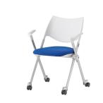 アイリスチトセ ダブルスタッキングチェア/WSX-02CA-F ブルー/619X570X808(SH440)mm