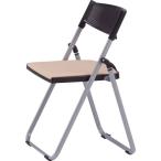 TOKIO アルミパイプ椅子　座面パッド付折りたたみチェア/NFA-700-LBE ライトベージュ