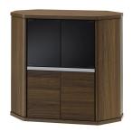 テレビ台 ミドルタイプ 32インチ対応 コーナーTV台 幅80cm キャスター付 RCA-7580AV-CR