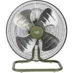 冷暖房・空調機器 工場扇 ＴＲＵＳＣＯ　全閉式工場扇ルフトハーフェン据え置きタイプ　アルミハネ　ＯＤ色　  (TFLHA-45A-OD)