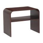 タマリビング サイドテーブル/リス ＤＫ ブラウン/505×300×400mm