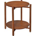 タマリビング サイドテーブル/プレーリー ＢＲ ブラウン/400×400×490mm