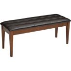 タマリビング ダイニングベンチ/フェリス　BR ブラウン/1040×380×430mm