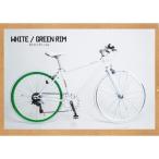  гибридный велосипед 700x28C Shimano производства 6 ступени переключение скоростей 21 технология (21Technology) CL266( белый / зеленый )