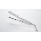 ショッピングアイロン SALONMOON ミラーダブルイオン ストレートヘアアイロン 24mm SLM106WH（ホワイト） ヘアアイロン