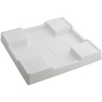 カクダイ 洗濯機用防水パン ホワイト 426-426-W 洗濯機 台 防水 洗濯機パン 水漏れ 防止 家 お店 水回り洗面所