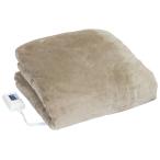 ゼピール ZEPEAL 電気掛敷毛布 シャンパンベージュ DM-Y10FKSN-CN 電気毛布 掛け 敷き 188×130 タイマー機能 省エネ 節電 丸洗い可能  ベージュ