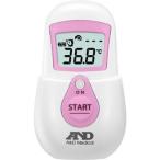 ショッピング体温計 非接触 A&D 非接触体温計 でこピッと ピンク UTR-701A-JC2