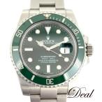 ロレックス サブマリーナ デイト 116610LV グリーン 梨地バックル ギャラ有り