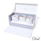  не использовался хранение товар DIOR Dior L'ART DU BRULAGE ароматическая свеча 3 шт. комплект белый женский прочее мелкие вещи 