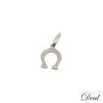 Cartier カルティエ ホースシュー 5Pダイヤ K18WG ペンダントトップ レディース チャーム