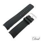 IWC I Dub ryusi- оригинальный резиновая лента Aquatimer для хвост таблеток имеется черный мужской часы ремень 