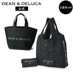ディーンアンドデルーカ ショッピングバッグブラック ＆ トートバッグBlack Sセット DEAN &amp; DELUCA エコバッグ コンパクト おしゃれ
