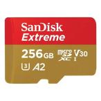  бесплатная доставка SanDisk SanDisk microSDXC 256GB Extreme UHS-I U3 V30 A2 R:190MB/s W:130MB/s SDSQXAV-256G-GN6MN [ за границей li tail товар ]