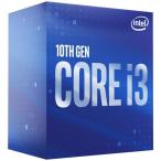 送料無料 Intel CPU i3-10100F BOX BX8070110100F LGA1200 / 4コア8スレッド / ベースクロック 3.6GHz【BOX】 (沖縄離島送料別途)