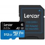  бесплатная доставка Lexarre kissa -MicroSDXC 512GB with adapter UHS-1 U3 V30 A2 LSDMI512BBAP633A[ за границей li tail товар ]