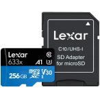  бесплатная доставка Lexarre kissa -High-Performance 633x microSDXC 256GB LSDMI256BB633A SD конверсионный адаптор приложен [ за границей li tail товар ]