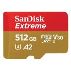  бесплатная доставка SanDisk microSDXC 512GB Extreme UHS-I U3 V30 A2 R:190MB/s W:130MB/s SDSQXAV-512G-GN6MN [ за границей li tail товар ]