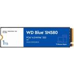 ショッピングssd 送料無料 Western Digital WDS100T3B0E 1TB WD Blue SN580 NVMe SSD【当店保証5年】並行輸入品