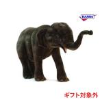 アジアゾウ ぬいぐるみ ぞう 象 リアル HANSA ハンサ 5321 動物 置物 インテリア プレゼント