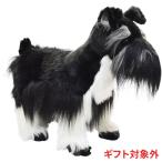 BH5768 ミニチュアシュナウザー HANSA　みにちゅあしゅなうざー いぬ イヌ 犬 ぬいぐるみ リアル おもちゃ 置物