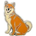 ピンズシバイヌ動物ピンバッジブロー...
